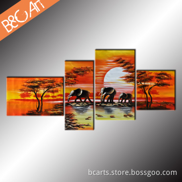 beautiful landscape scenery picture canvas wall art images framed oil painting